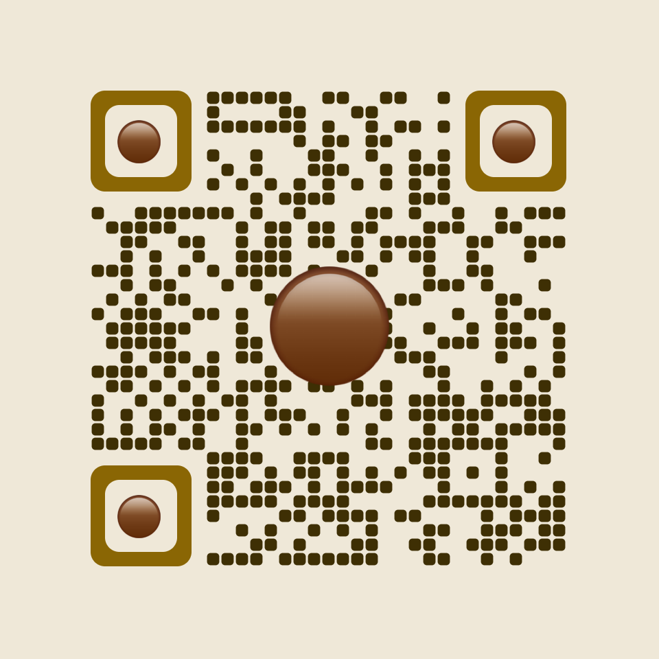 A QR code that opens a text message to (877) 335-1917.